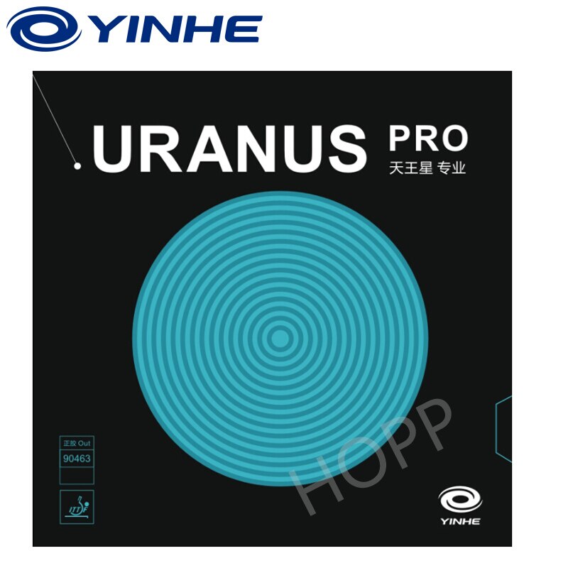 Yinhe uranus pro (fábrica sintonizada) pagode forma pips-para fora tênis de mesa de borracha urano provincial original yinhe ping pong esponja