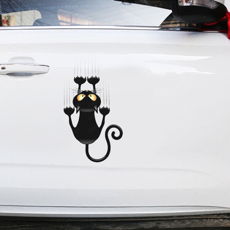 3D Simulatie Leuke Creatieve Auto Stickers Muurstickers Katten En Honden Zelfklevende Kinderen Muurstickers Kamer Muurschilderingen