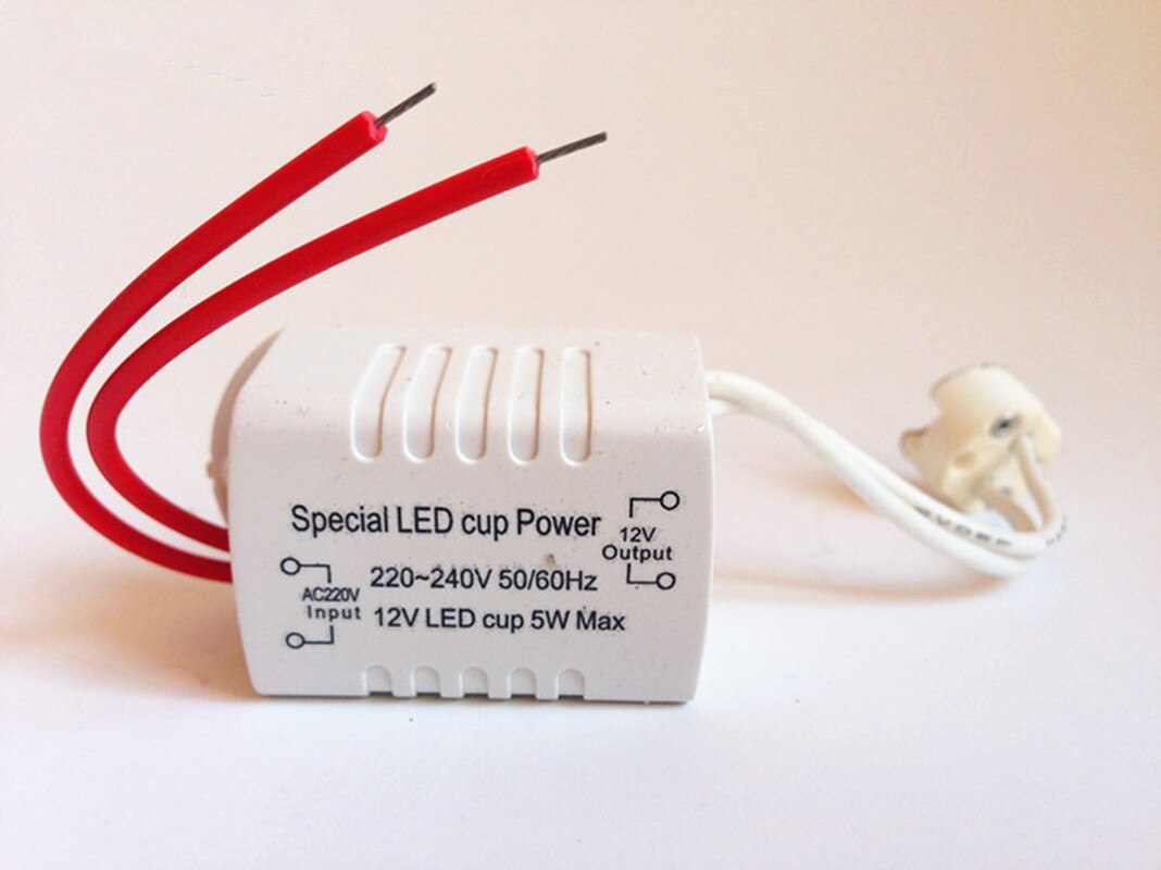 220-12v lamp cup MR16 1w 2w 3w 4w 5W LED driver power supply dedicated for spotlight accessories 12 volt power supply constant