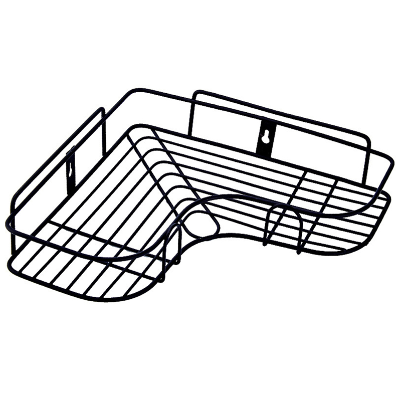 Bathroom Shelf Organizer Corner Shelf Caddy Bathroom Corner Shelf Shower Storage Wall Holder Shampoo Holder: 02