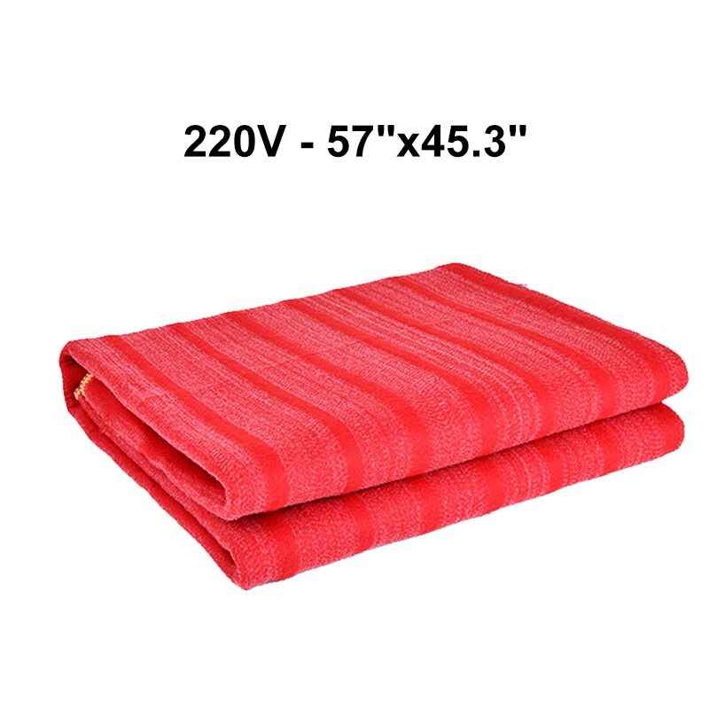 Coussin chauffant électrique 110/220v, matelas chauffant électrique, Thermostat, lit chauffant: 220v 145x115cm