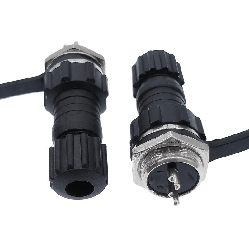 1pcs Aviation connector GX16 M16 waterproof back nut male&amp;female plug and socket 2pin3pin4pin5pin6pin7pin8pin9pin