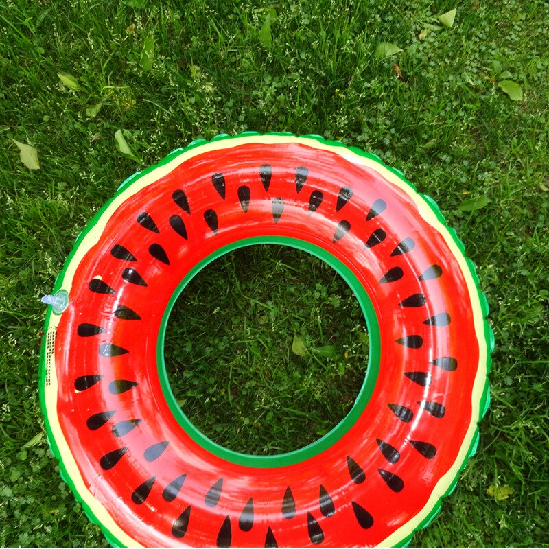 inflatable Swim Ring float adult child colorful Swimming ring watermelon tswimming ring: ninety