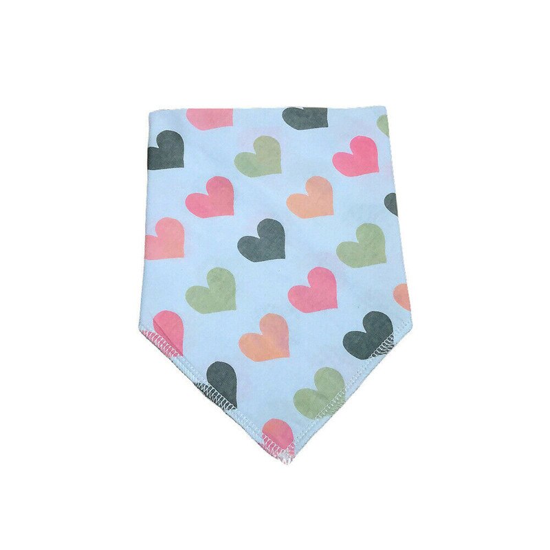 PUDCOCO Baby Feeding Head Scarf Towel Bib Boys Girls Cute Bandana Saliva Triangle Dribble Toddler Painting Drawing Pocket: 5