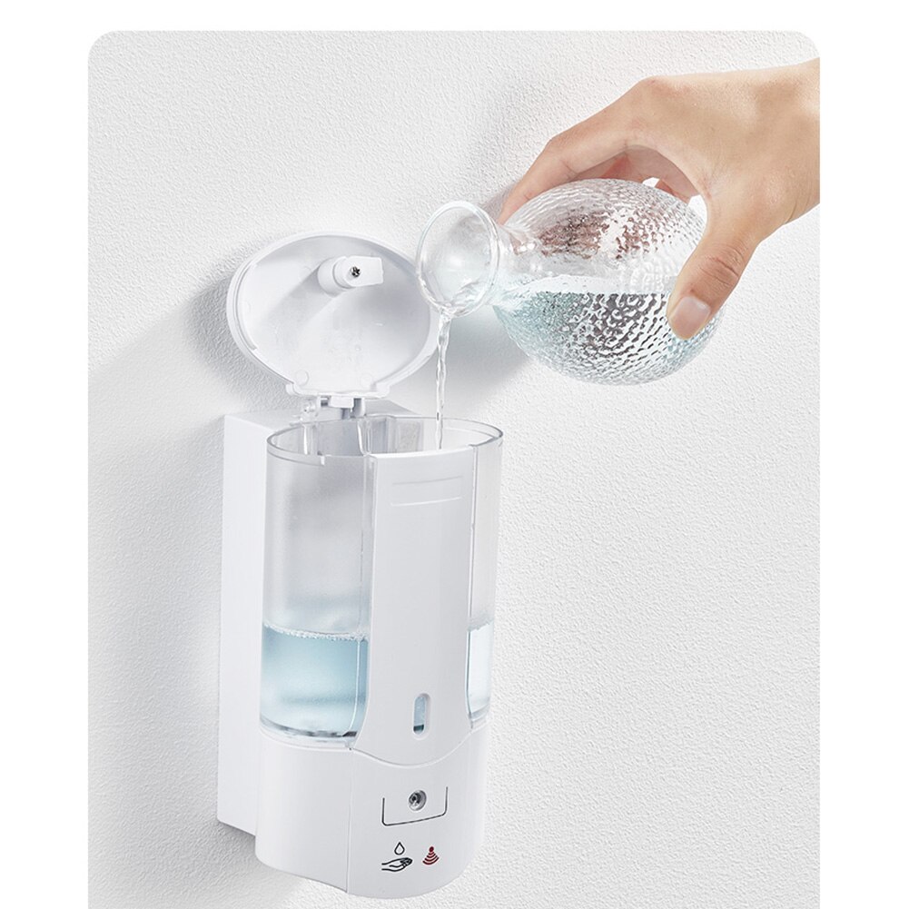 Smart Sensor Hand Washing Container Automatic Liquid Soap Dispenser Wall Mounted Shampoo Lotion Shower Gel Foam Bottles