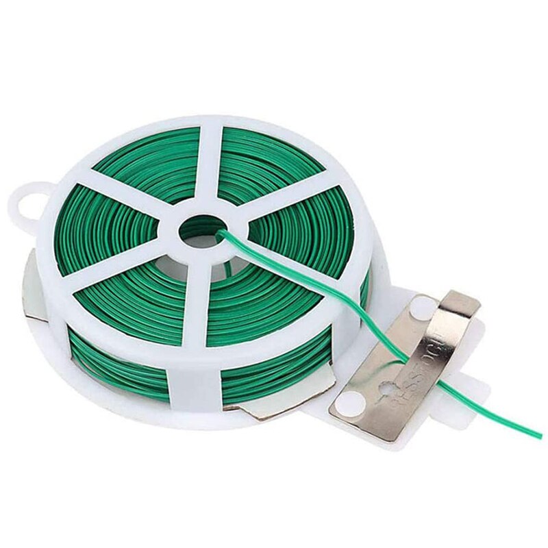 Gardening Twisted Wire with Gardening Twisted Green Wire, Home Use, Office (20M, Green): Default Title
