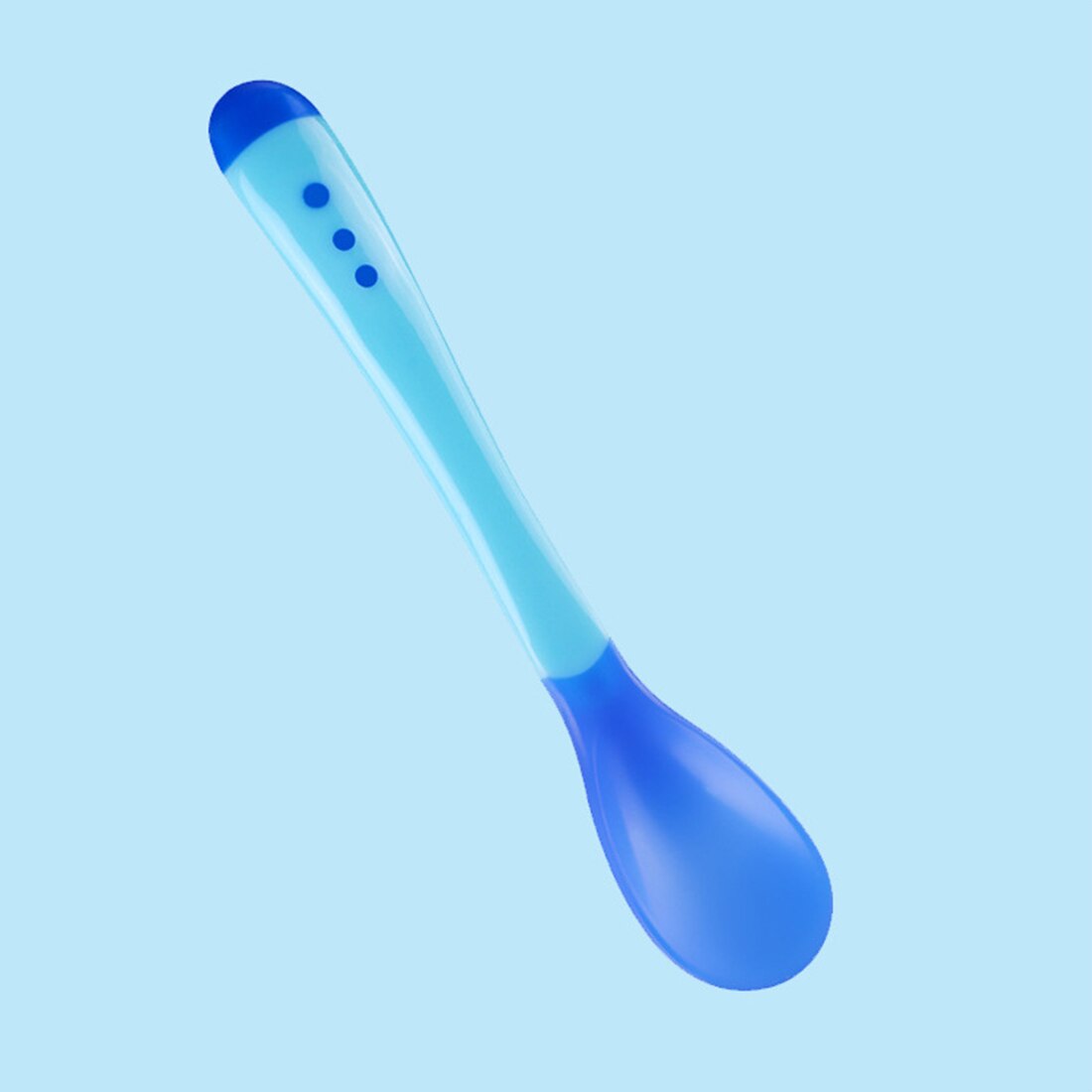 Børns silikoneskål børn tallerken baby tallerken baby børns skridsikre fodring platos børn bordservice mad tallerken: Ske -1