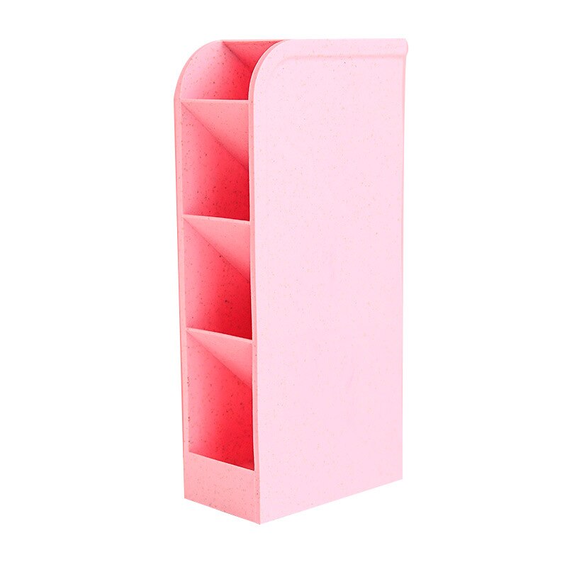 Soporte para bolígrafos transparente de gran capacidad, Caja de almacenaje para maquillaje, decoración, escritorio