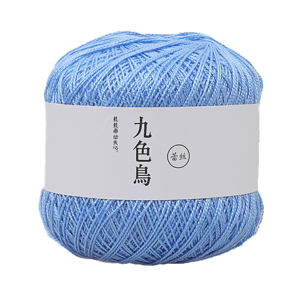 1 Roll Two Strands Soft Cotton Rope DIY Knitting Weaving Twine Thread Cord Yarns Scarf Sweater Eco-friendly