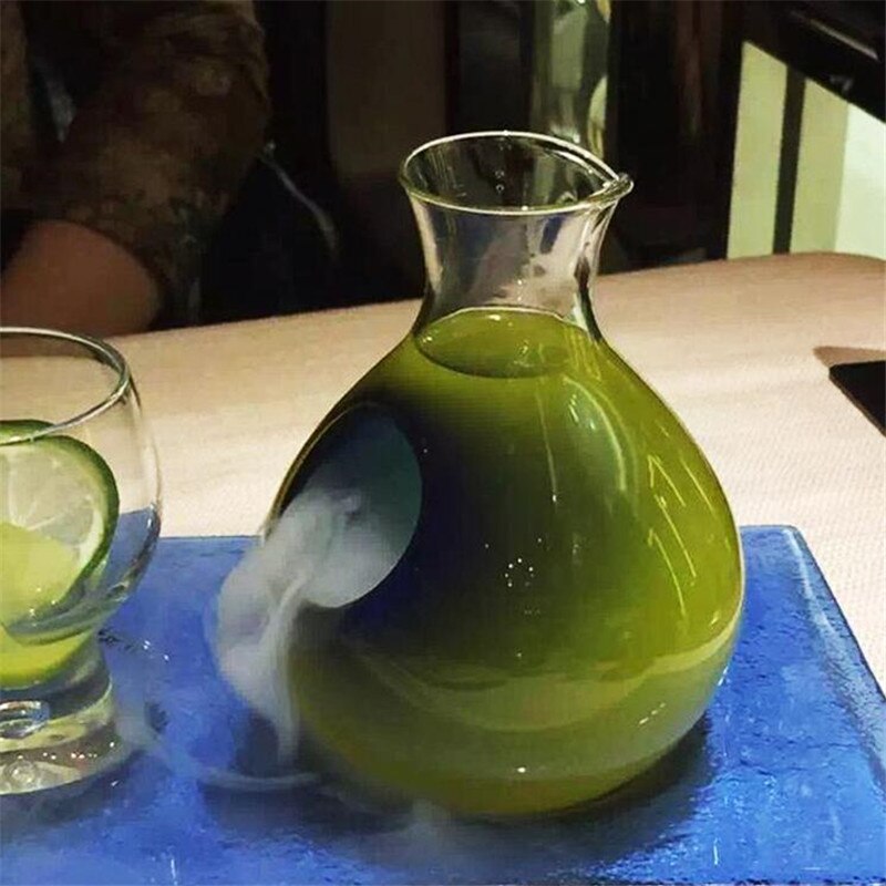 Bouteille de glace japonaise, carafe à vin, nid de refroidissement Hamster, verre de cristal, trou de pouce, bouteille de saké, pichet à vin, Pot de Cuisine 250ML Igloo