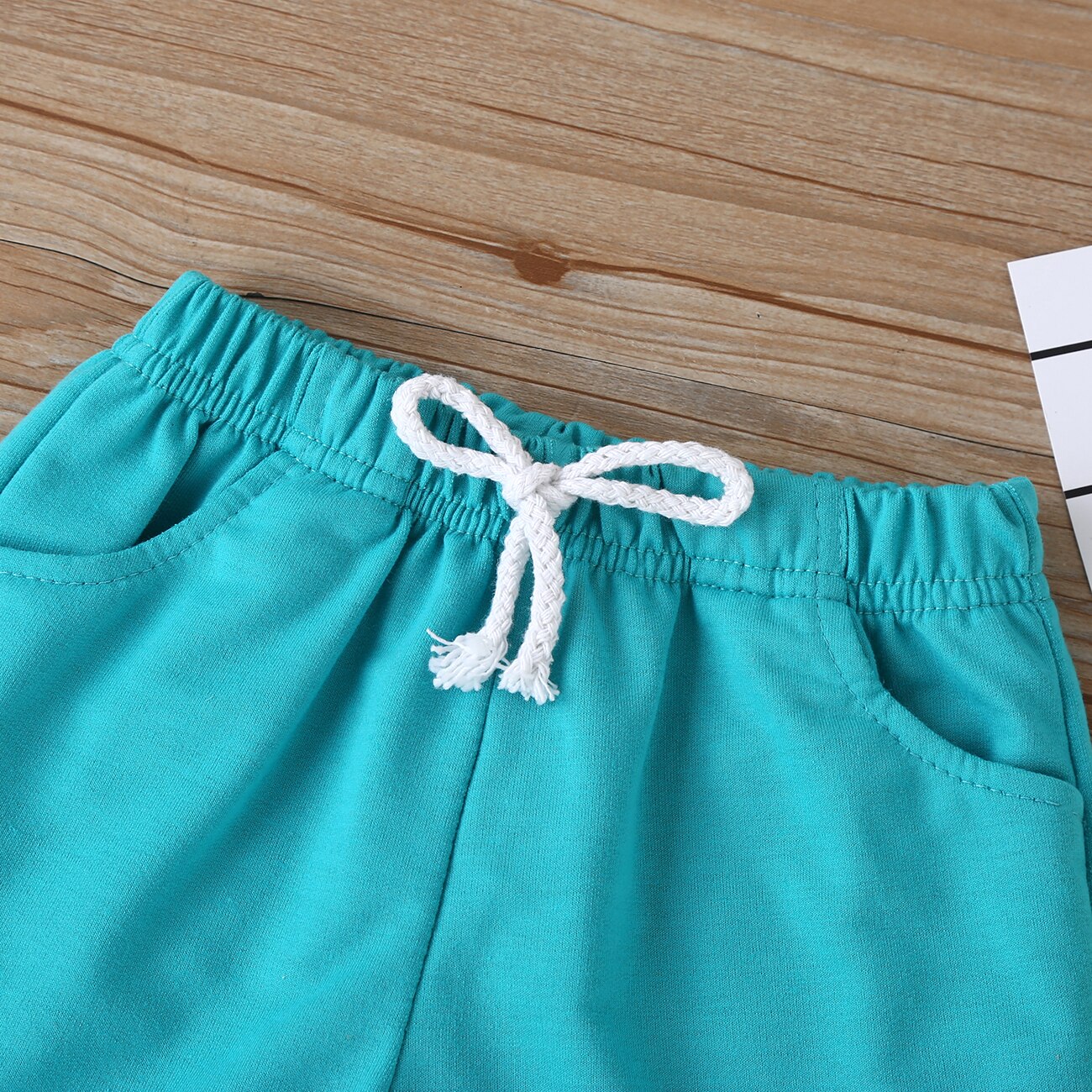 Aa sommer gutteklær sett dyreprint kortermede t-skjorter topper+ensfarget shorts gutteklær babydress