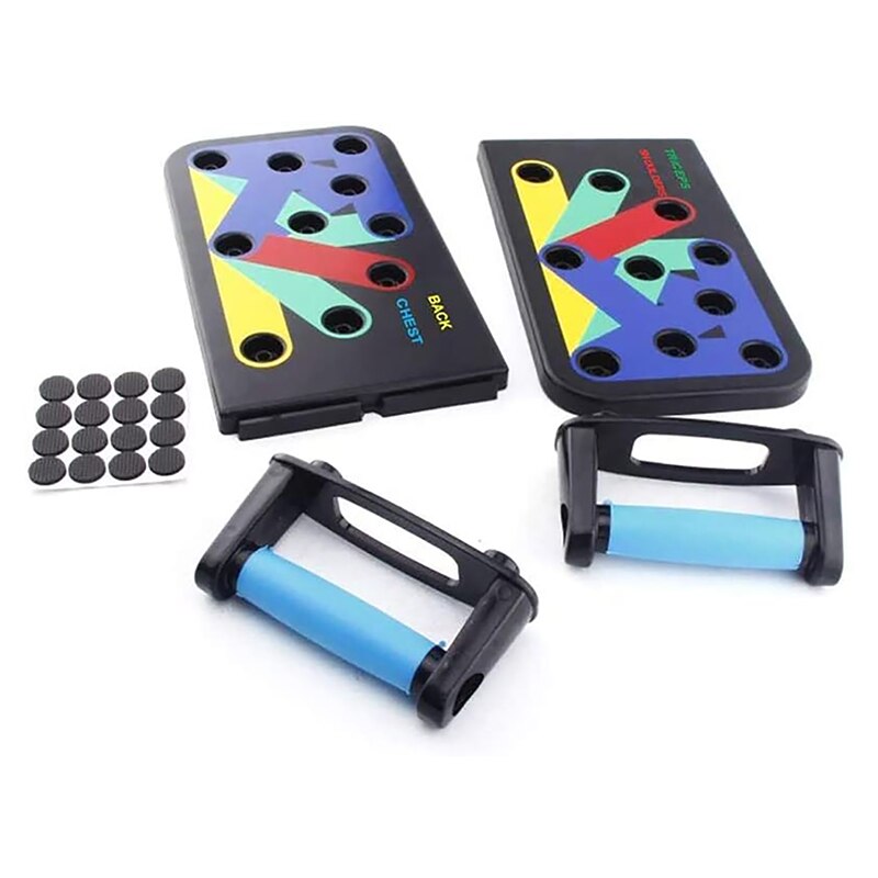 Push Up RACK Training Board Multifunctional Portable System Push-up Bracket Board Home Fitness Abdominal muscle strength board