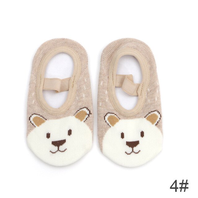 Molixinyu Baby Vloer Schoenen Voor Meisjes En Jongens Mode Warm Anti-Slip Kinderen Vloer Sokken Leuke Dieren Cartoon Katoen baby Sokken: a3 / 3-5years