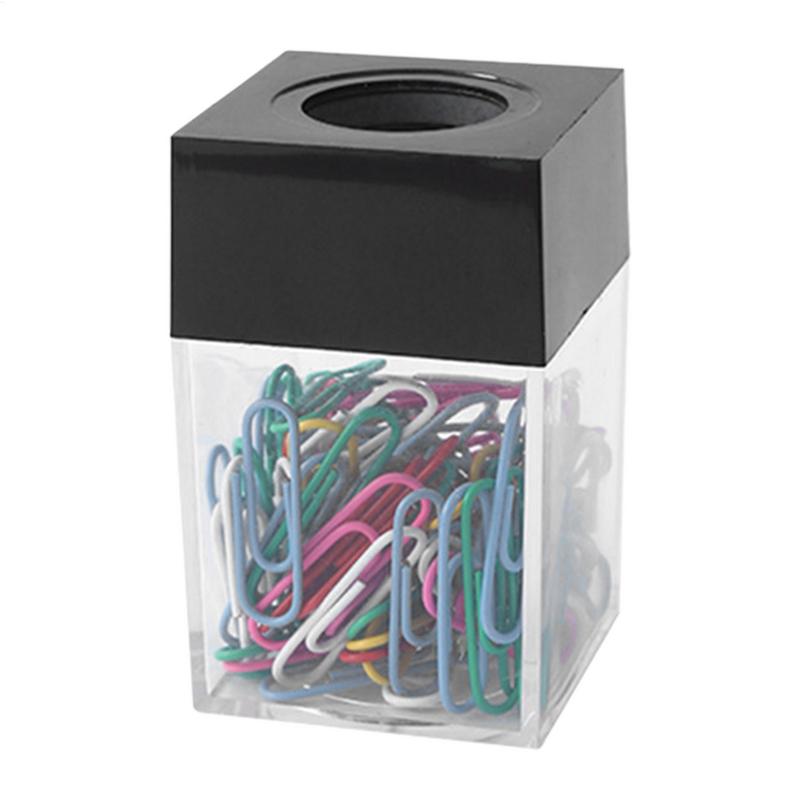 Nowy Organizer na Spinacze Biurowe Magnetyczny Pojemnik na Spinacze Biurowe Organizer na Spinacze Biurowe Porta Klipsy Dispensador