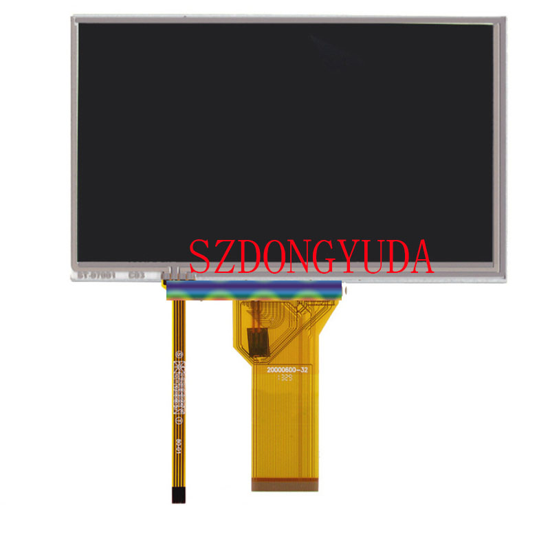 Originele 7 Inch 50Pin 800*480 AT070TN92 AT070TN94 Lcd-scherm Met 165*100 4-Lijn touch Screen Digitizer 5Mm Backlight: LCD and Touch B