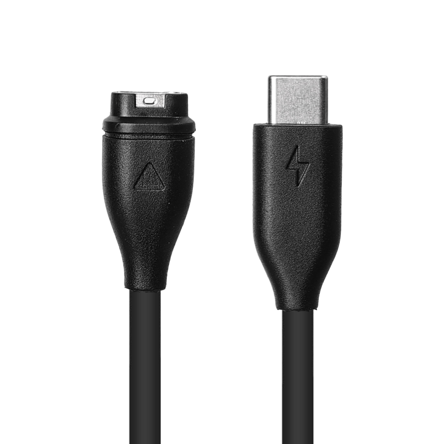 For Garmin Fenix 8 7 5X 6S Pro USB C Charging Cable Type C Quick Charger Cord for Garmin Fenix Dust Plugs Smartwatch Accessories: WHITE