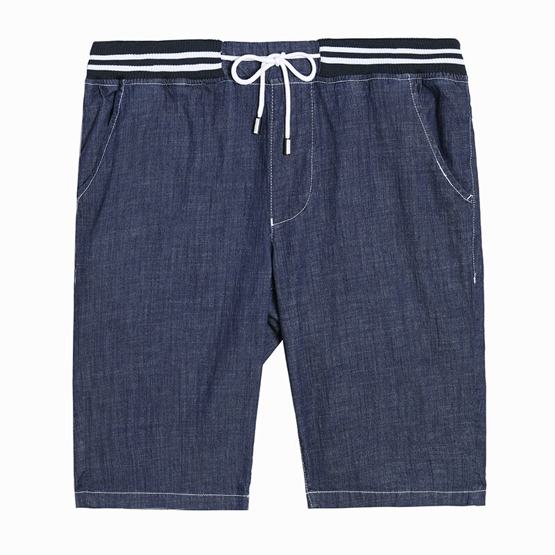 Pioneer camp summer denim shorts mens brand clothing casual solid short pants soft bermuda male jean short men ANZ803129