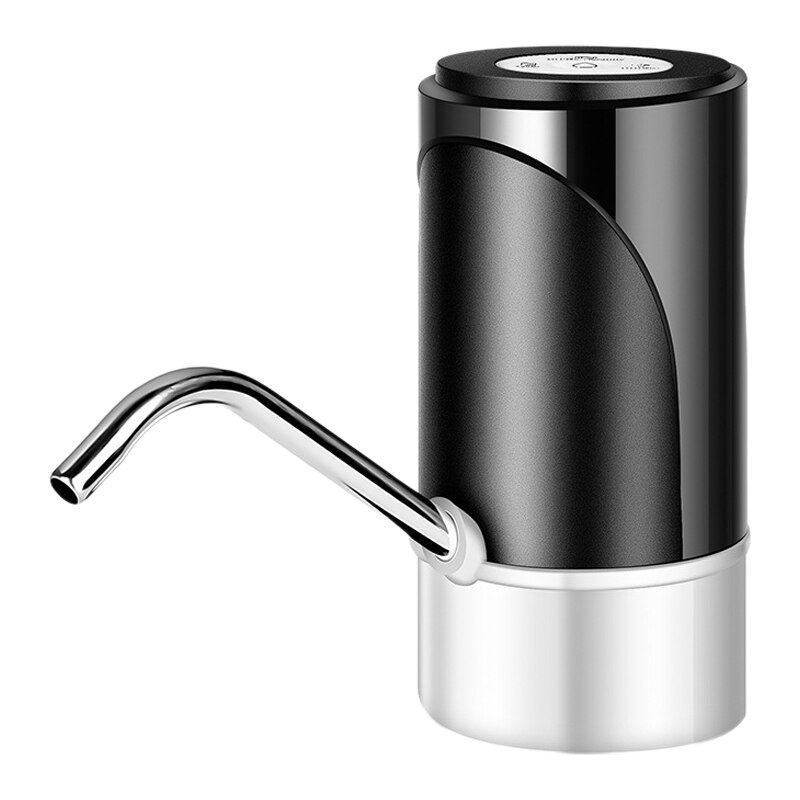 Portable USB Water Pump Household Drinking Water Dispenser ligent Electric Absorber for Kitchen Home Office-Black