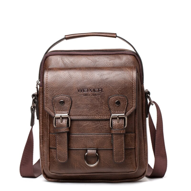 neue Männer Messenger Taschen Crossbody Business Casual Große Kapazität Handtasche Männlichen PU Leder Frauen Schulter Tasche: Default Title