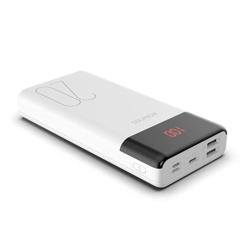 20000mAh ROMOSS LT20PS Energie Bank Dual USB Externe Batterie Mit LED Anzeige Schnelle tragbar Ladegerät Für Handys Tablette Für xiaomi: Ursprünglich Titel