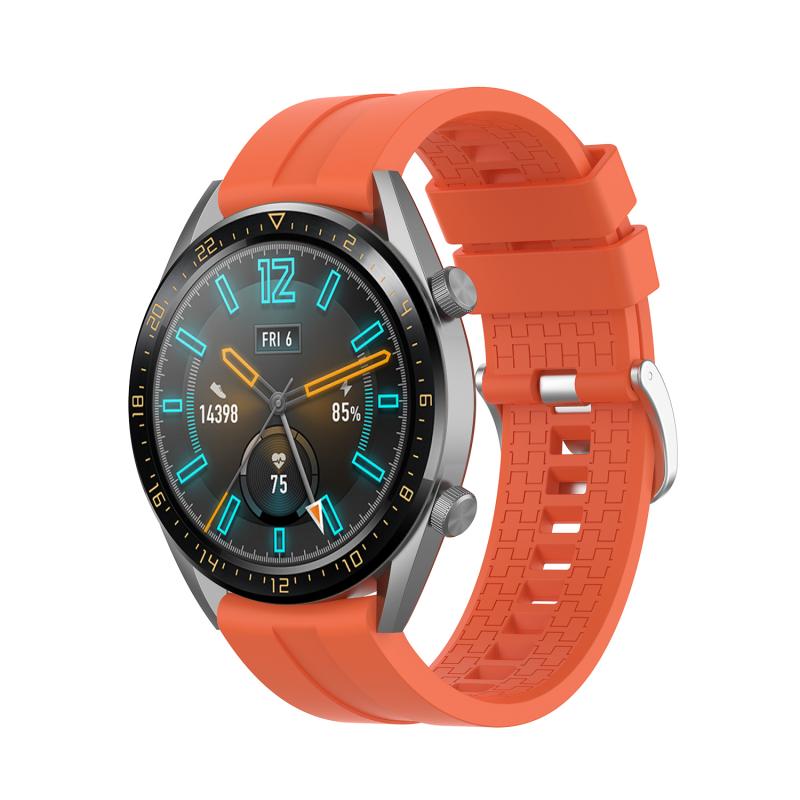 Uhr Smartwatch Armband Ersatz Zubehör Für Huawei Uhr GT 46mm Offizielle Silikon Strap Universal Display Breite 22MM