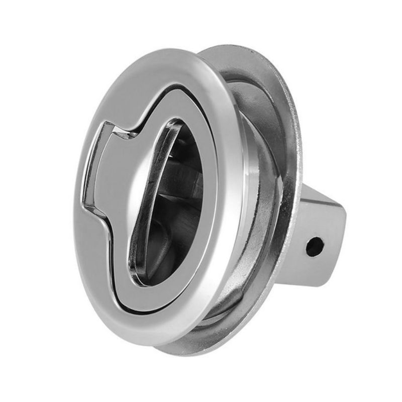 Marine Boat Stainless Steel 2" Flush Pull Hatch Latch For RV Caravan Boat