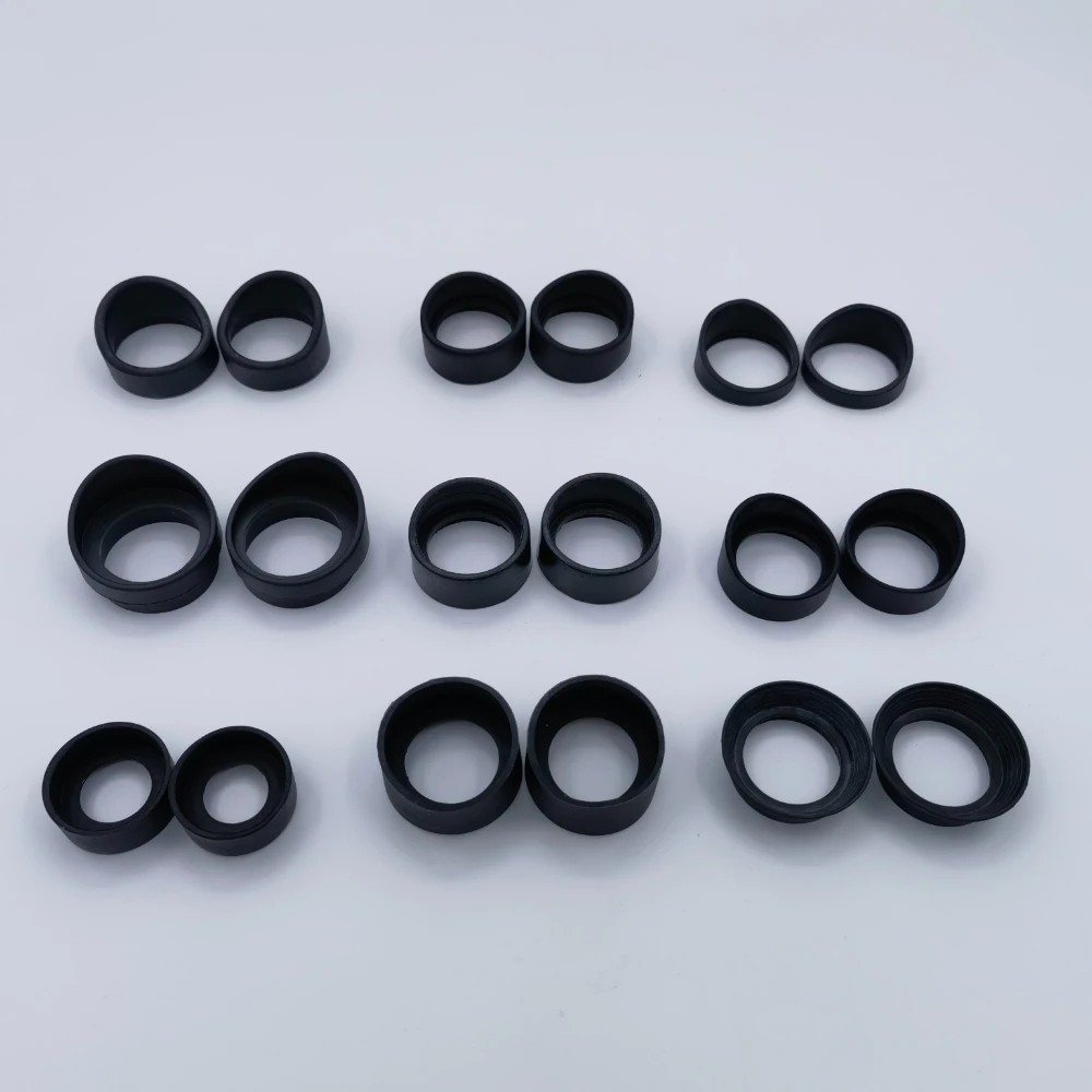 2 pezzi interni 28-33mm coppe in gomma oculari per microscopio oculari protezioni per oculari per microscopi protezione per telescopio scudo oculare