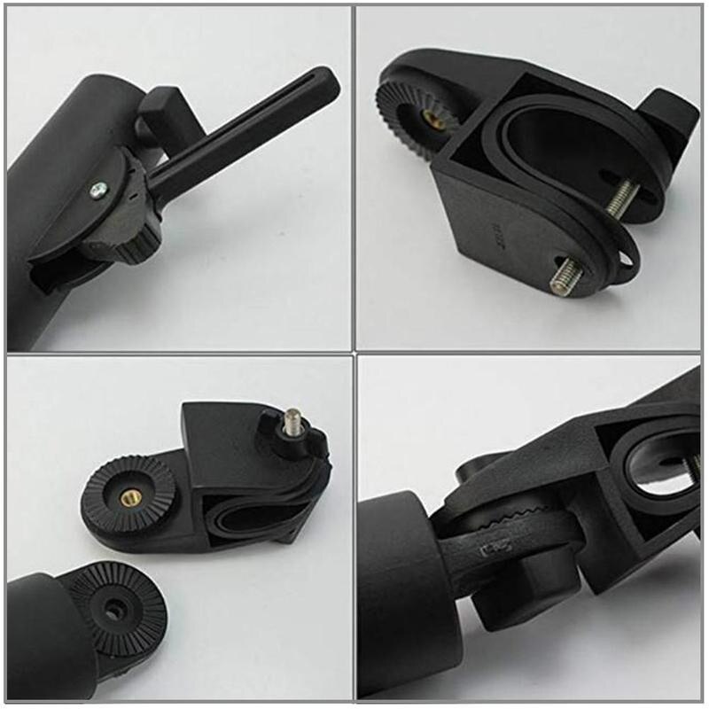 Soporte Universal para sombrilla de carrito de Golf, soporte conector de doble cerradura, accesorio para silla de ruedas para carro exterior, cochecito de bebé, carrito de Golf
