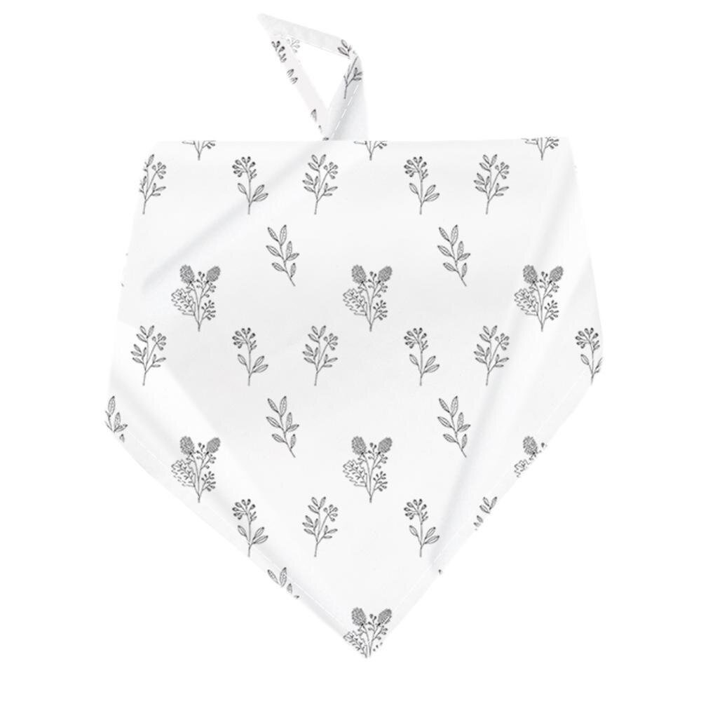 Collier bandana ajustable à 15 styles pour chiot, chat, chien, motifs géométriques, foulard: 11