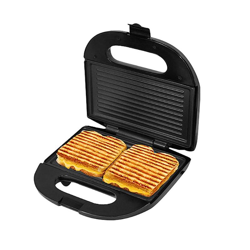 Breakfast Machine Roaster Sandwich Maker Bread Oven Electric Grill Meat Steak Hamburger Frying Pan Barbecue Plate EU Plug