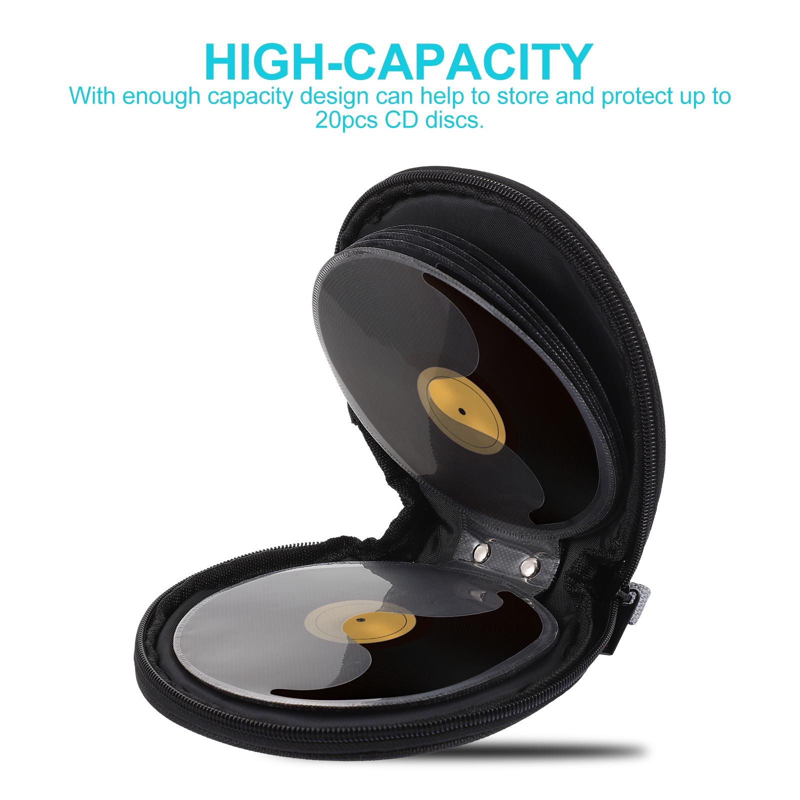 Car cds storage case cds wallet organizer cds protective case dvds wallet holder dvds booklet cds binder book discs wallet bag