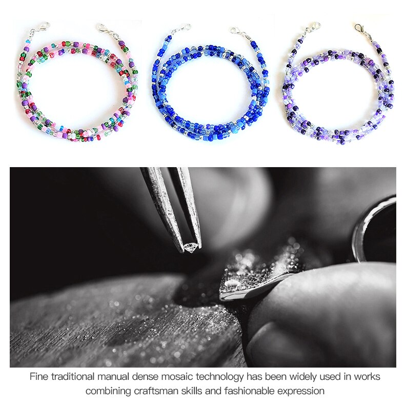 Cadena de mascarilla de longitud ajustable para mujer y niño, accesorios de cadena para cuello, soporte de correa de seguridad, , 1 unidad