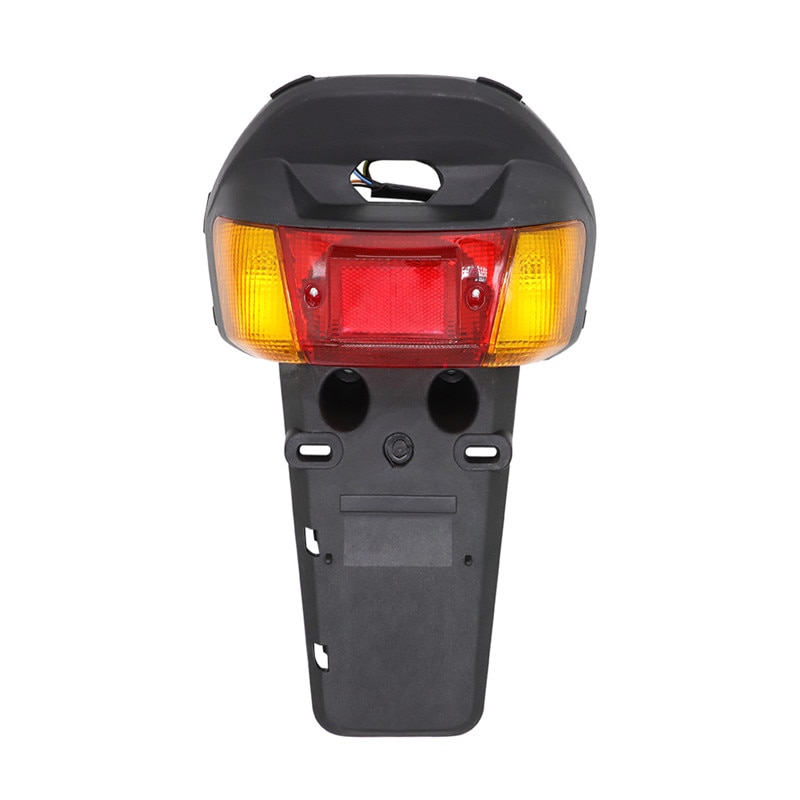 Til yamaha jog 50 cy50 1992-2001 jog jdm baglygte med skærmdæksel motorcykel led baglygte & bagskærm stop baglygte