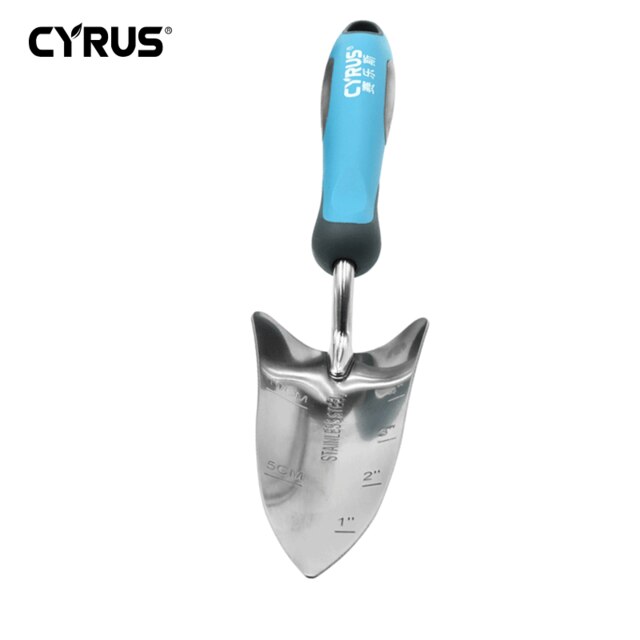 Garden Tools Set Stainless Steel Three-Piece Suit Cultivating Planting Trowel Cultivator Shovels Spades Transplanter: Shovels