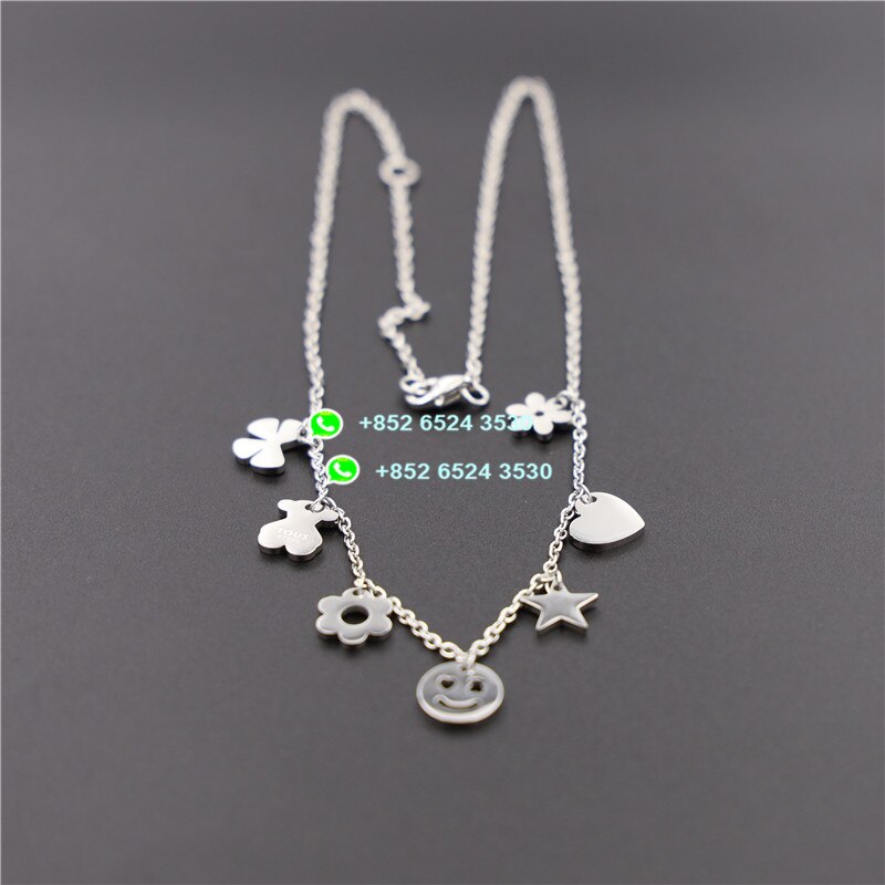 925 Silber TOUS Bär Halskette Edlen Schmuck: 918442620