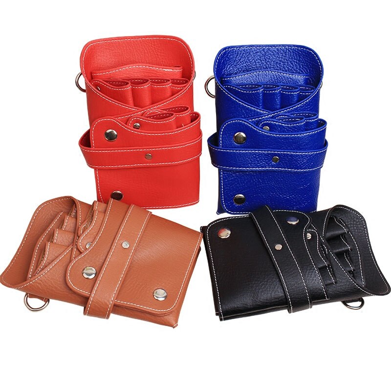 PU Leder Schere Taille Tasche Salon Friseur Tasche fallen Haar Styling Werkzeuge s Kamm cotillon