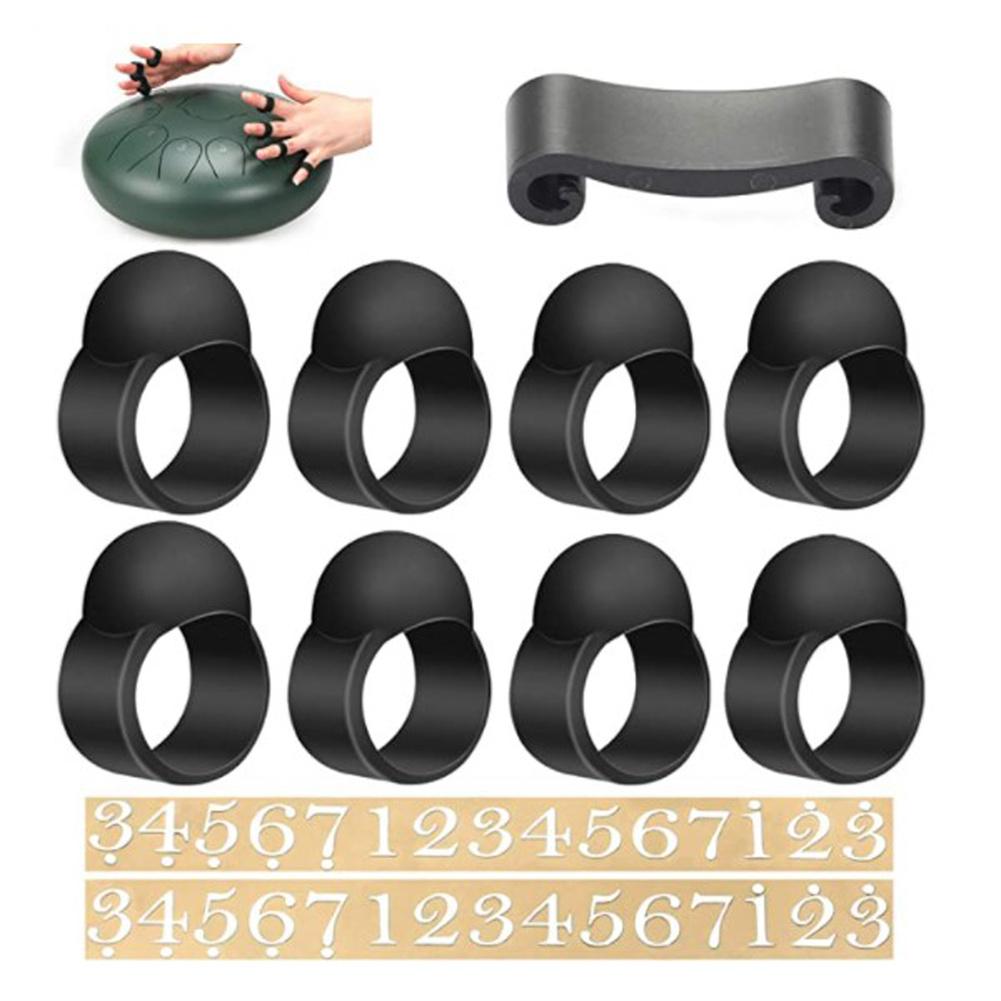 Tambour à Langue 14 Notes En Forme De Plat 14,9 Pouces Percussion Manuelle Langues En Cuivre Pur 14 Notes Tambour à Langue En Acier Avec Décoration En Corde Et Maillets Sac