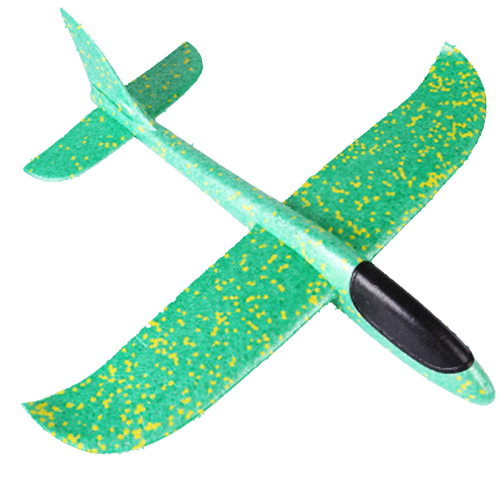 Foam Throwing Glider Toy Airplane Aircraft Multiple Colour Toy Hand Airplane Model Glow Toys Throw The Plane ألعاب منتج جديد: C