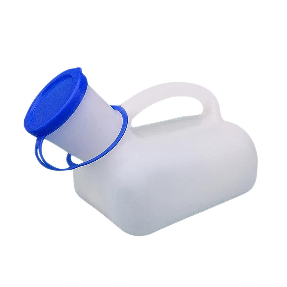 1000ML Urinal Toilet Female Male Unisex Traveling Camping Portable Plastic PE Material with Connector Delivered Randomly 20E