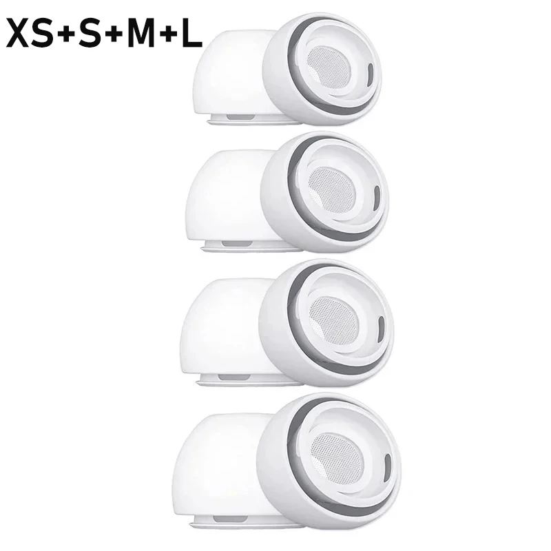 Weiche Silikon-Ohrstöpsel für Airpods Pro 1/2, schützende Ohrhörer-Abdeckung mit Rauschunterdrückungsloch, Ohrpolster für Apple Air Pods Pro: S / CORAL