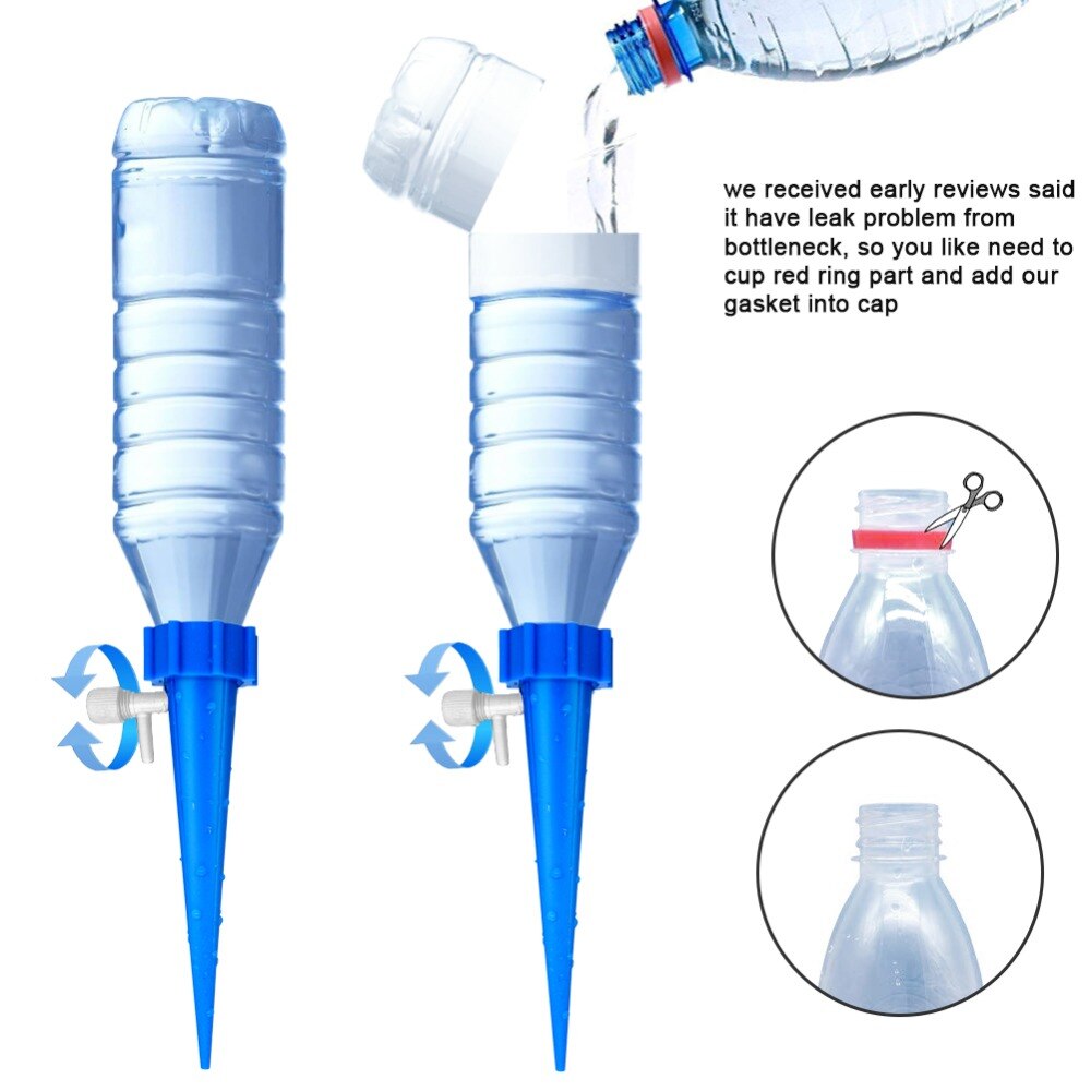 12Pcs Automatic Watering Device Useful Self Watering Adjustable Stake Vacation Garden Plant Waterer Self Spike Irrigation System