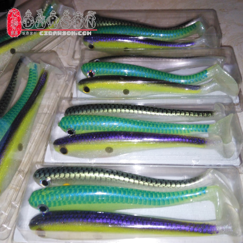 Dsjugging Speelgoed Lokken Hollow Swim Baits (5 Inch,85-90G/Packet, 3Pcs Mix-Kleur) Sport En Entertainment