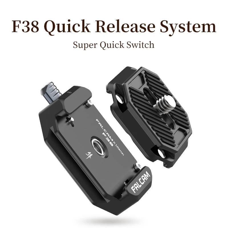 Ulanzi Falcam F38 Universele Dslr Camera Gimbal Arca Swiss Quick Release Plaat Klem Quick Switch Kit Statief Slider Mount Adapter