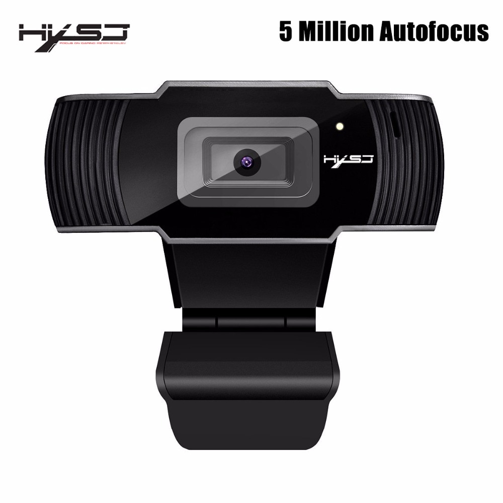 HXSJ webcam HD Kamera 5 Millionen AF Kamera HD web cam Unterstützung 1080 P 720 P für Videokonferenzen und Android Smart TV