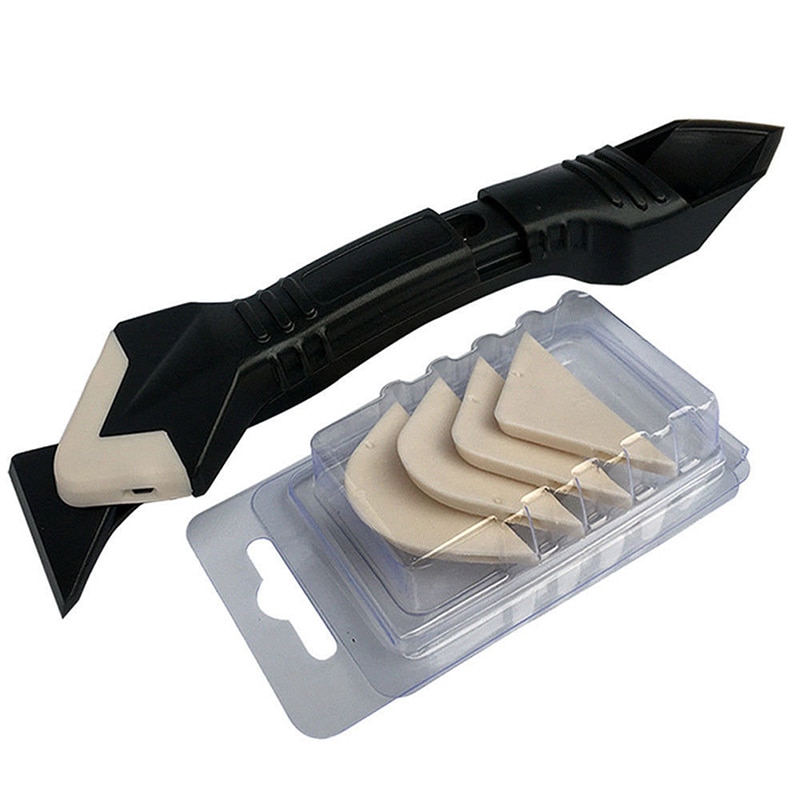 19*2.8Cm 3 In 1 Hoek Schraper Glas Lijm Blade Lijmresten Schraper Naad Reparatie Tool Verwijder Resterende scratch Breeuwen Gereedschap