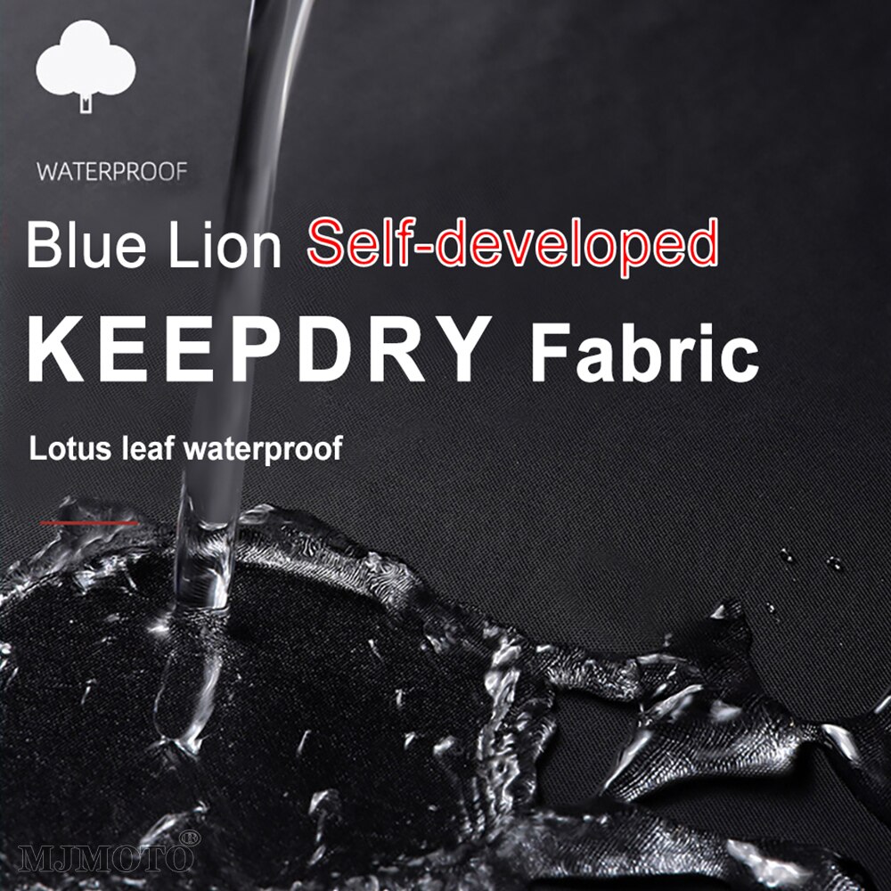 Motocykl płaszcz przeciwdeszczowy mężczyźni wodoodporny płaszcz przeciwdeszczowy dla motocykli rowerzysta kurtka przeciwdeszczowa garnitur dorosłych profesjonalny motocross przeciwdeszczowy płaszcz rowerowy