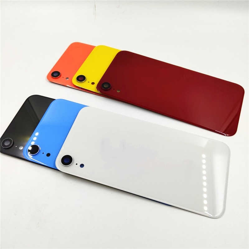 6.1 tuumaa apple iphone xr takaakun kansi takalasin kotelon kotelon korjausosa kameran linssillä