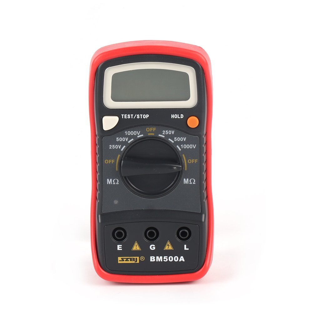 BM500A 1000V Digital Insulation Resistance Tester Meter Megohmmeter Digital Insulation Resistance Tester