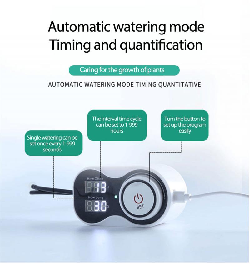 Gardening Plant Drip Irrigation System watering devices Automatic watering Plant Flowers Water Seedling Indoor Outdoor Watering