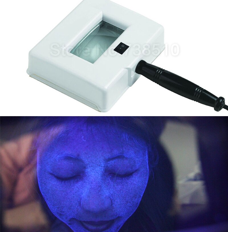 Skin Health Check Care UV Magnifying Analyzer Beauty Facial SPA Salon Equipment Wood Lamps Light Face Machine 110-240V US EU Plu
